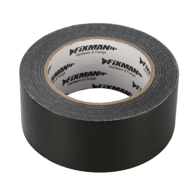 Afbeelding van Fixman Heavy Duty&#039; tape 50 mm x m, zwart