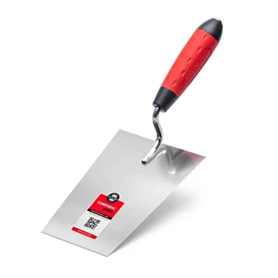 Afbeelding van Pleisterspaan 180 mm Gipsspatel Gipstroffel Roestvrij staal Antislip, zacht handvat