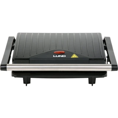 Afbeelding van LUND Tosti apparaat/ Panini grill 750W Antiaanbaklaag (23 x 14,5 cm)