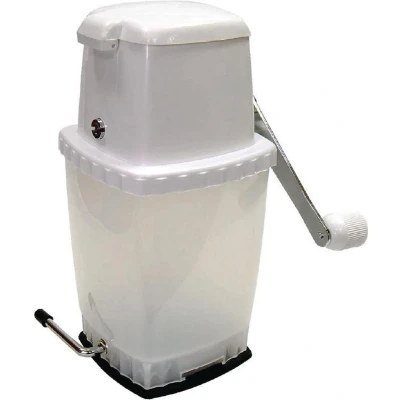 Afbeelding van IJscrusher met vacuümbasis wit