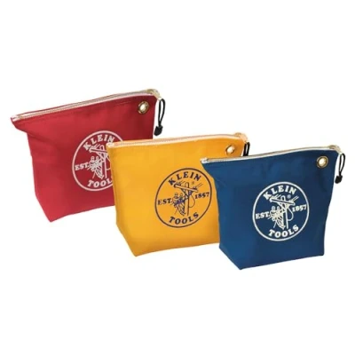 Afbeelding van Diverse Canvas Rits Tassen, 3 Pack, Klein Gereedschap 5539CPAK