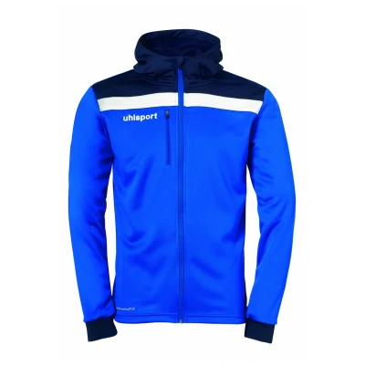 Afbeelding van uhlsport Sweater met rits, Maat: Small, Azurblau/marine/weiß