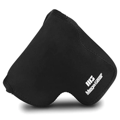 Afbeelding van MegaGear MG1669 Ultra Light Neoprene Camera Case compatibel met Nikon Coolpix B600 Zwart