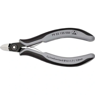 Afbeelding van Knip prec elekt zijsnijtang esd 115mm 79 22 125