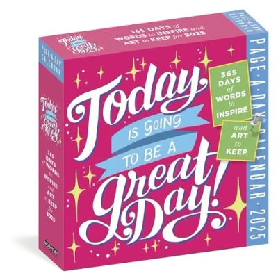 Afbeelding van Today Is Going to Be A Great Day Page Day® Calendar 2025