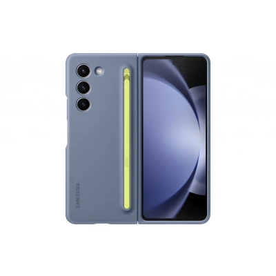 Afbeelding van Samsung Galaxy Z Fold 5 Hoesje Kunststof Hardcase/Backcover Blauw Telefoonhoesje
