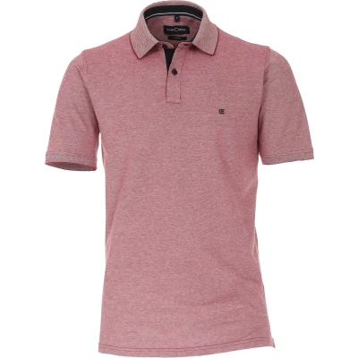Afbeelding van Casa Moda polo heren regular fit poloshirt rood