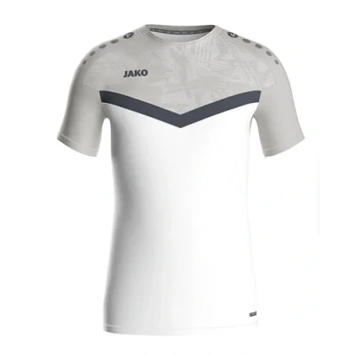 Afbeelding van JAKO T shirt Iconic wit/zachtgrijs/antra light 34 / 4XL