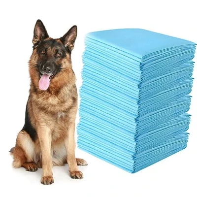 Afbeelding van COSTWAY Trainingsonderleggers voor honden, lekvrij 5 laags design, puppypads, hygiënische pads, wegwerppads, PIPI trainingspads puppy&#039;s (150 stuks, 75 x cm)