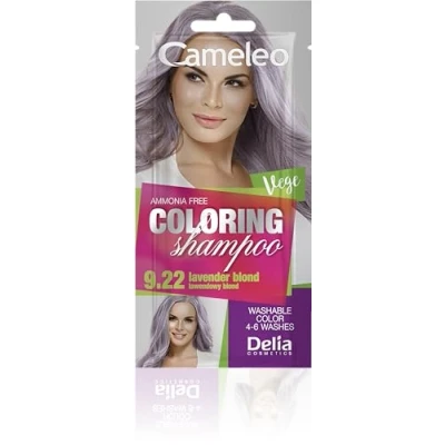 Afbeelding van Cameleo Toningsshampoo snelle en eenvoudige kleurverfrissing &quot;kleur in kleur&quot; zonder ammoniak oxidatiemiddel shampoo zak 40 ml (9.22 lavendelblond)