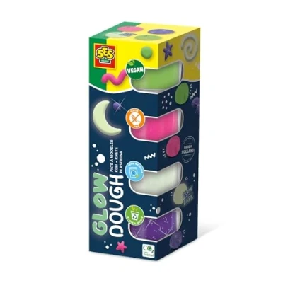 Afbeelding van SES Feel Good Klei Glow, 4x90gr