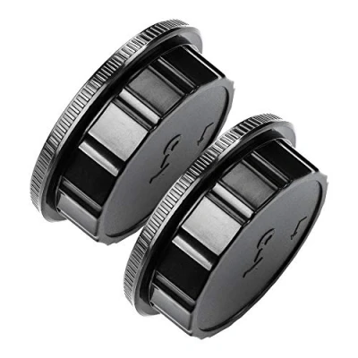 Afbeelding van Fotover Body Cap en Lens Achterkap Cover Vervanging Set voor CONTAX YASHICA C/Y Mount &amp; Camera&#039;s, 2 Sets