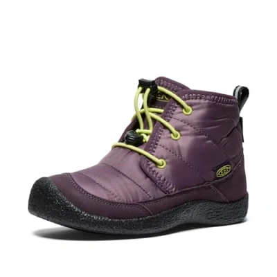 Afbeelding van KEEN Howser 2 Chukka waterdichte laarzen, pruim perfect/Daiquiri Groen, 5 UK, Plum Perfect Daiquiri 38 EU