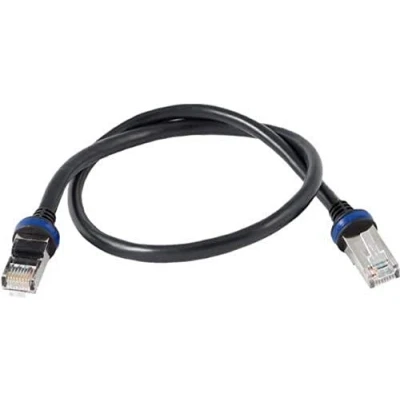 Afbeelding van Mobotix MX Opt CBL LAN 1 Ethernet patchkabel 1m videobewakingssysteem zwart/wit