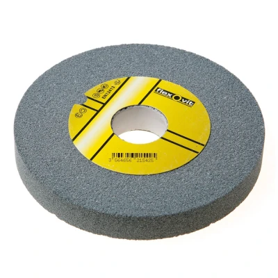 Afbeelding van Flexovit Slijpsteen vlak voor hardmetaal siliciumcarbide sk groen K80 150 x 20mm