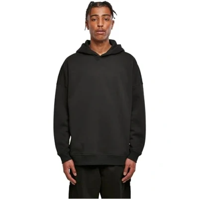 Afbeelding van BUILD YOUR BRAND Oversized Cut On Sweatshirt Met Capuchon Mannen Zwart Maat XL