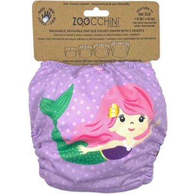 Afbeelding van Zoocchini herbruikbare luier Marietta the Mermaid