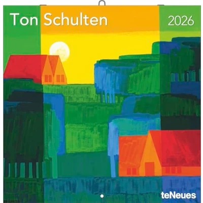 Afbeelding van Ton Schulten 2026 Wand Kalender Broschüren 30x30 30x60 geöffnet Kunst