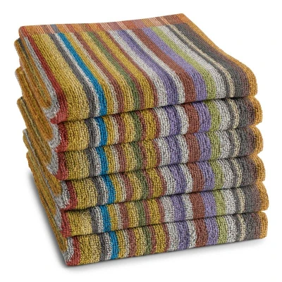 Afbeelding van Keukendoek DDDDD Over the Rainbow Terra (set van 6)