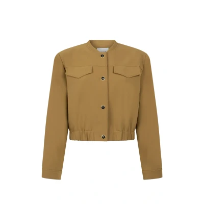 Afbeelding van Aaiko SUUS R Lichte jas, Dames, Maat: XS, French olive