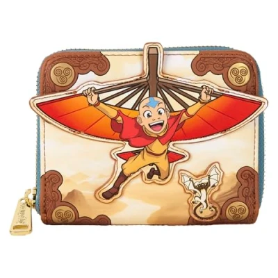 Afbeelding van Nickelodeon Loungefly Wallet (Portemonnee) Avatar The Last Airbender Aang Glider Staff