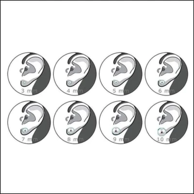 Afbeelding van Aramat Jewels Oorbellen Zilveren Ronde met Zirkonia 6mm