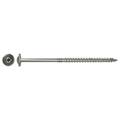 Afbeelding van Fischer 657438 Houtschroef 6 mm 160 Binnen T, Interne vertanding, TX, Torx, T profiel RVS V2A Corrosiebestendig 100 stuk(s)