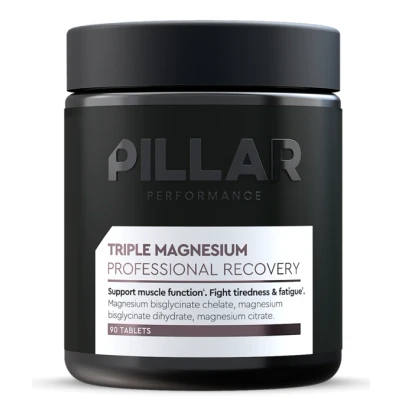 Afbeelding van Pillar Performance Triple Magnesium Professional Recovery Pillen Transparant