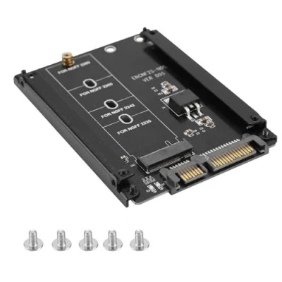 Afbeelding van Telituny M.2 NGFF naar SATA adapter Hoge prestatie 22 pins Plug en Play M sleutel