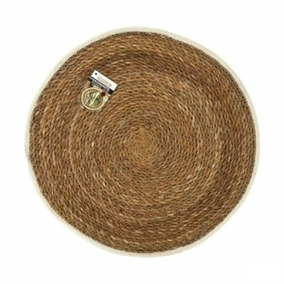 Afbeelding van Placemat Privilege Zeealgen Bruin Met rand Ø 45 cm (36 Stuks)