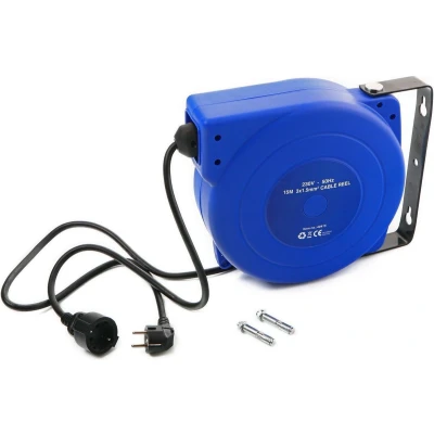 Afbeelding van HBM 15 Meter Automatische Stroomhaspel / Kabelhaspel