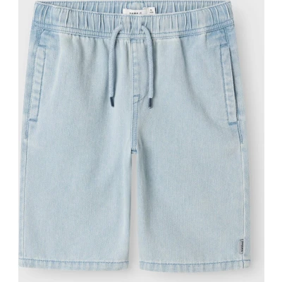 Afbeelding van Name it Shorts denim Jeansshort voor kinderen, Maat: 128, Light blue