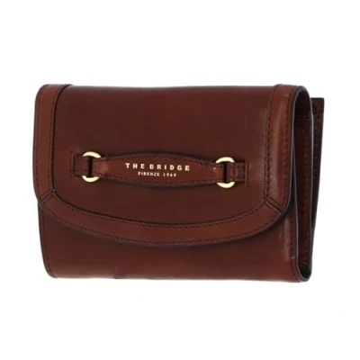 Afbeelding van The Bridge Bettina Portemonnee, Dames, Maat: One Size, Marrone tb