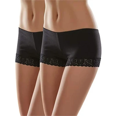 Afbeelding van Merry Style Dames Boxershorts Onderbroek MSGAB55 ((2Pack) Zwart, 38 (Fabrieksgrootte: M))