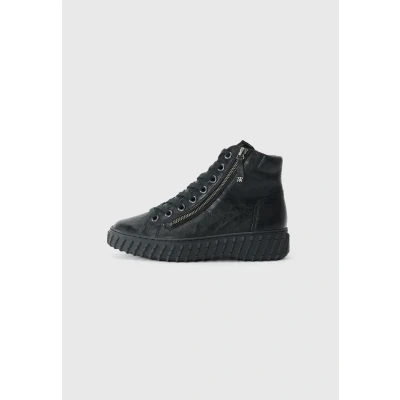 Afbeelding van Paul Green Sneakers hoog, Dames, Maat: 36, Black Schoenen
