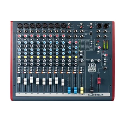 Afbeelding van Allen &amp; Heath ZED60 14FX 8 x mono, 2 stereo, USB, FX