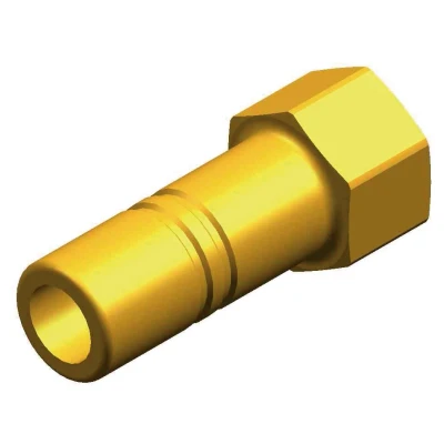 Afbeelding van Whale Quick Connect Messing Adapter 3/8&quot; BSP Female naar 15 mm Verloopstuk