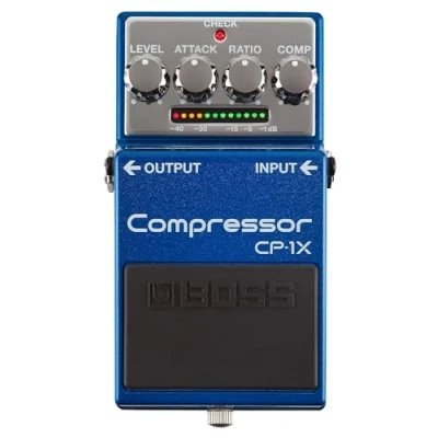 Afbeelding van BOSS CP 1X Compressor Guitar Pedal, Next gen gitaarcompressor met de geavanceerde MDP technologie van om muzikale expressie te behouden