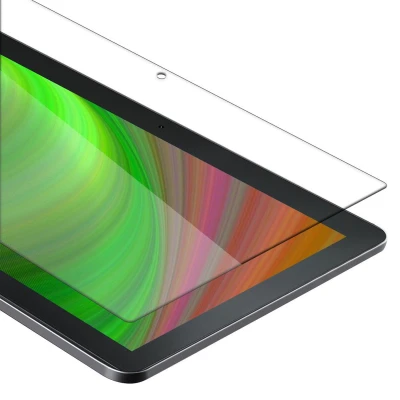 Afbeelding van Cadorabo Screenprotector geschikt voor Lenovo Tab 4 10 (10.1 inch) in KRISTALHELDER Gehard (Tempered) display Film beschermglas 9H hardheid met 3D Touch