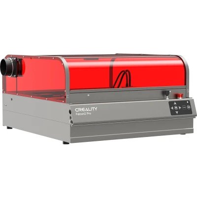 Afbeelding van Creality Falcon2 Pro 40W lasergraveersnijmachine, geïntegreerde luchtondersteuning, gebogen zichtkap, ingebouwde camera, ladeontwerp, beschermstrip met hekwerk, brand /luchtstroom /lensbewaking, 400x415mm