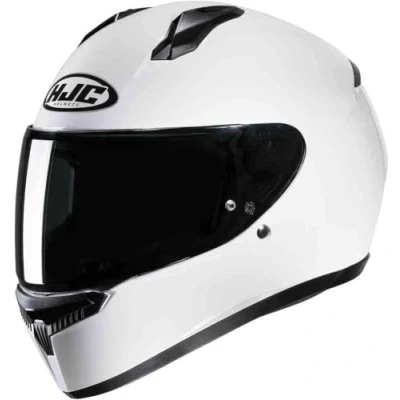 Afbeelding van HJC C10 Solid Helm, wit, afmeting 3XS voor man