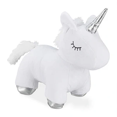 Afbeelding van Relaxdays deurstopper eenhoorn deurbuffer stof zacht deurvastzetter unicorn