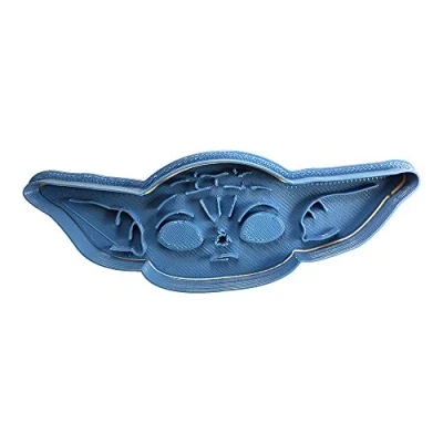 Afbeelding van Cuticuter Baby Yoda Grogu The Mandalorian uitstekers, blauw