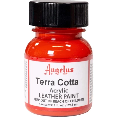 Afbeelding van Angelus leerverf Terra Cotta Rood 29,5ml