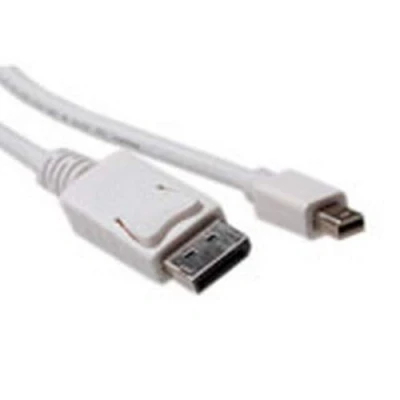 Afbeelding van ACT AK3966 4K DisplayPort Verloopkabel Mini Male/DisplayPort Male Wit 3 meter