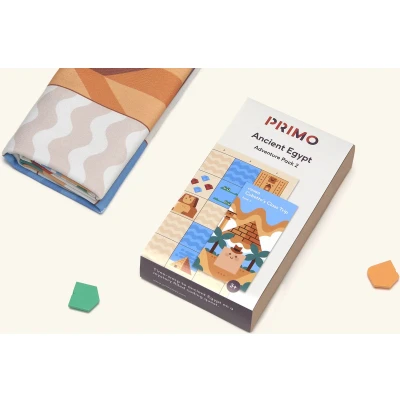 Afbeelding van Primo Toys PRIMO007A DE STEM Robotics Uitbreidingsset Cubetto Coding avontuurset Het oude Egypte