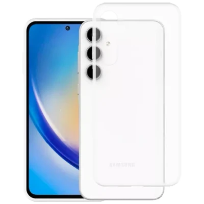 Afbeelding van Just in Case TPU Back Cover Transparant Samsung Galaxy A35