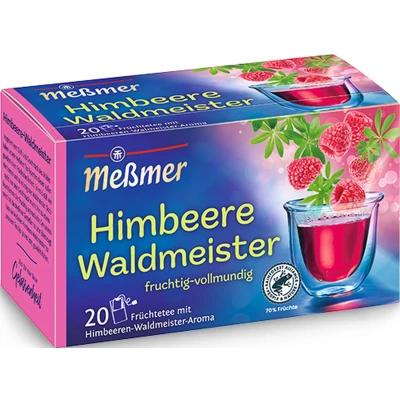 Afbeelding van Messmer Himbeere Waldmeister 20x 2.50gr (10 Stuks)