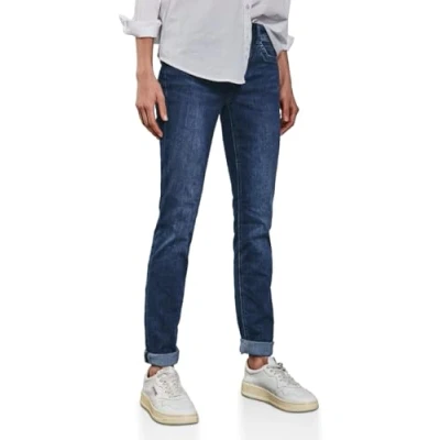 Afbeelding van Street One Slim fit jeans, Dames, Maat: 33x32, Blau
