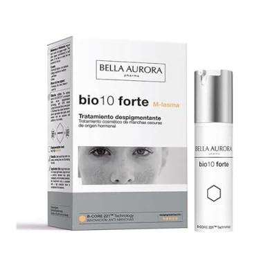 Afbeelding van Bella Aurora Bio10 Forte M Lasma Intensief anti vlekkenintensief voor donkere vlekken van hormonale oorsprong, 30 ml, Vlekverwijderingscrème